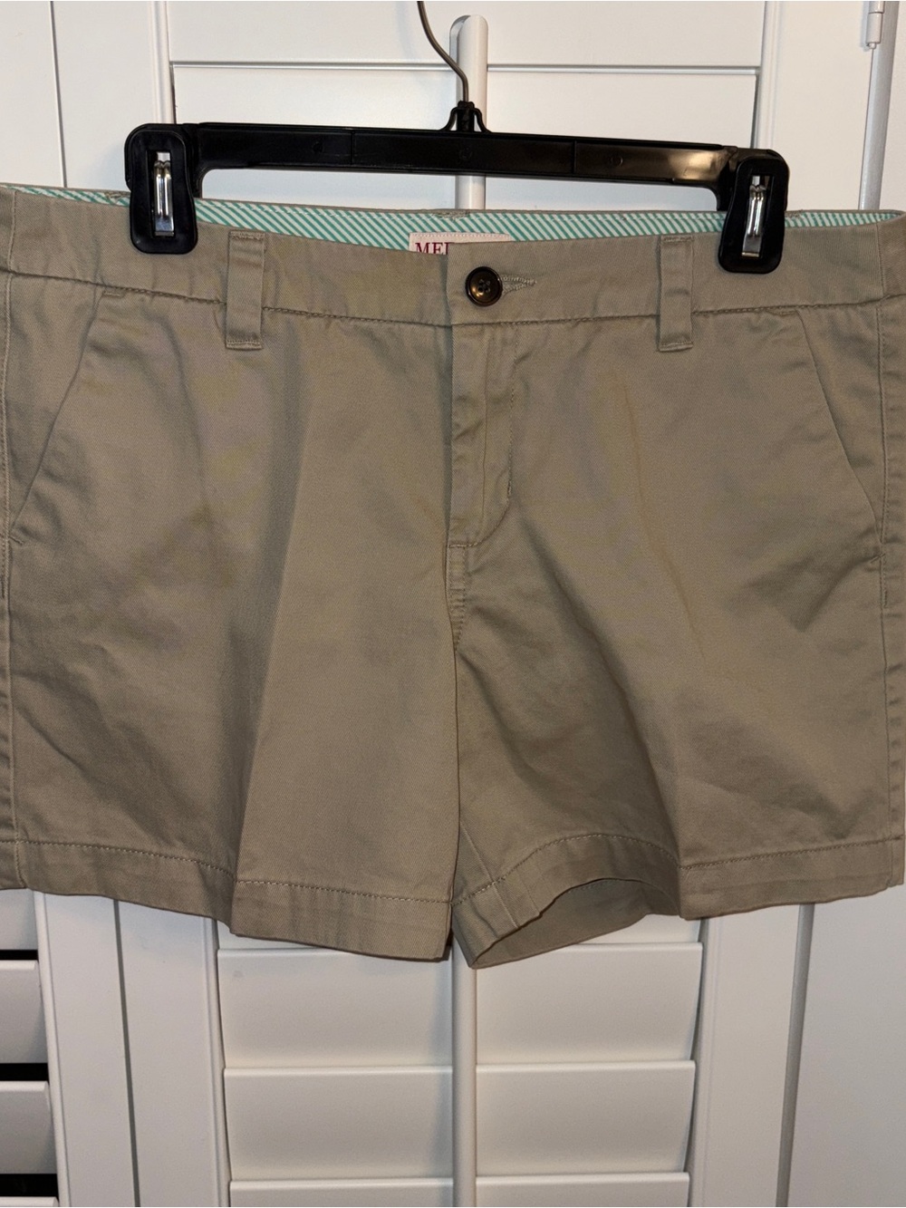 Merona Tan Cotton Bermuda Shorts